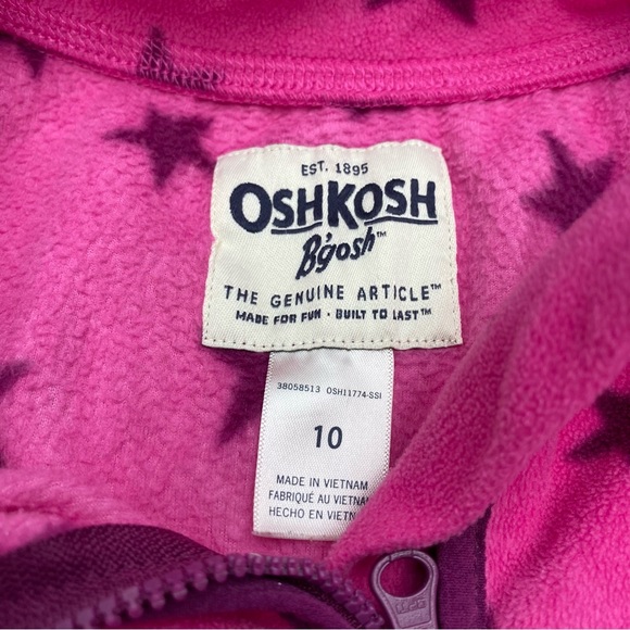 Osh Kosh B’Gosh Fleece Pullover - Picture 5 of 9